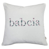 Poduszka z haftem "babcia"