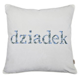 Poduszka z haftem "dziadek"