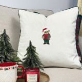 Velvet Santa Bear