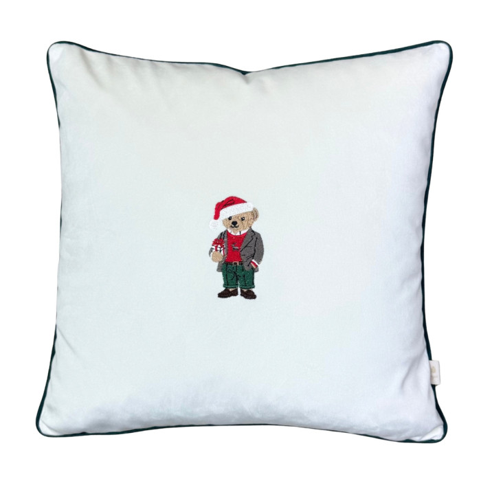 Velvet Santa Bear