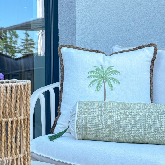 Isla tropical palm