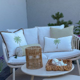 Isla tropical palm